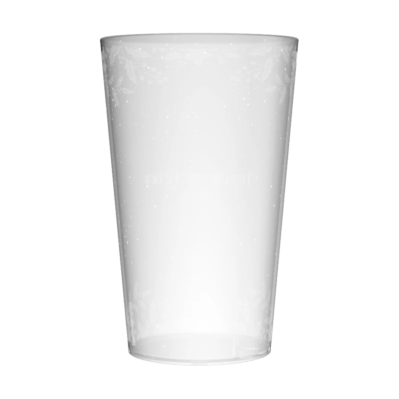 Gobelet personnalisé Noël Blanc
