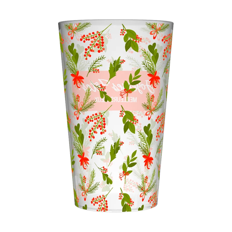 Gobelet personnalisé Noël Rouge & Vert