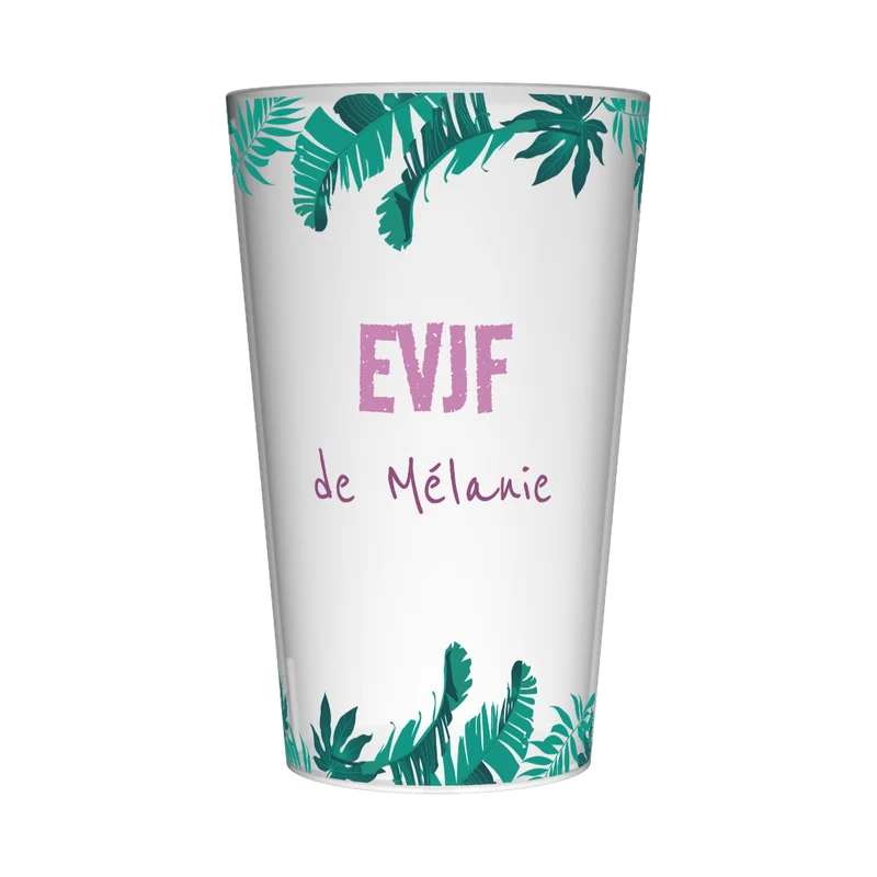 Gobelet personnalisé pour EVJF Jungle