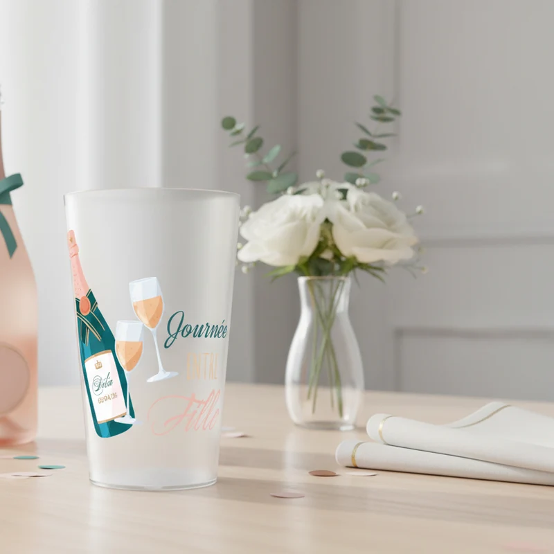 Gobelet personnalisé pour EVJF Champagne