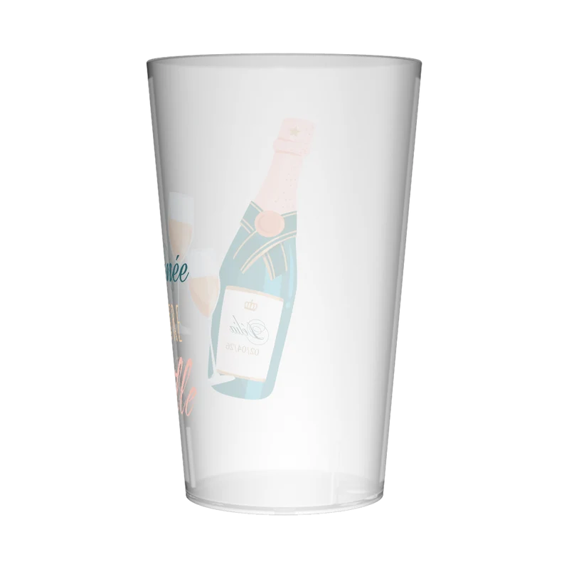 Gobelet personnalisé pour EVJF Champagne
