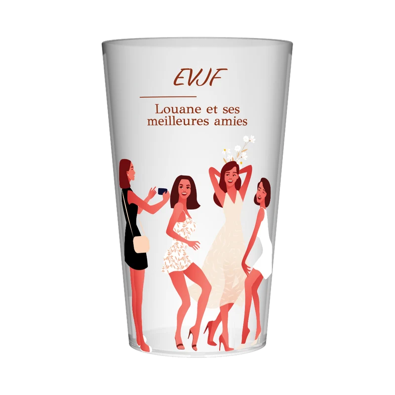 Gobelet personnalisé pour EVJF Soirée