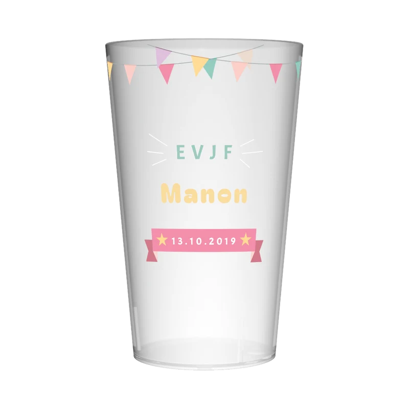 Gobelet personnalisé pour EVJF Fête