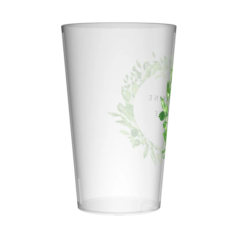 Gobelet personnalisé pour EVJF Couronne de feuilles