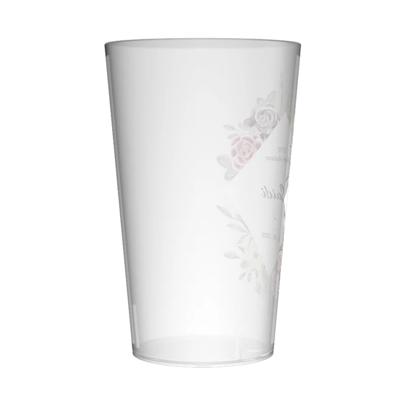 Gobelet personnalisé pour EVJF Losange & Fleurs