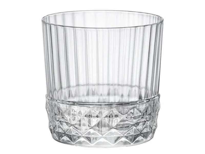 Set de verres a eau Bormioli - Verres a whisky - America 20s - 380 ml - 6 pieces