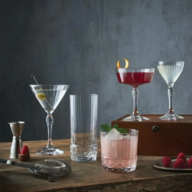 Set de verres a cocktail Bormioli Rocco - Coupe - America20s - 270 ml - 6 pièces