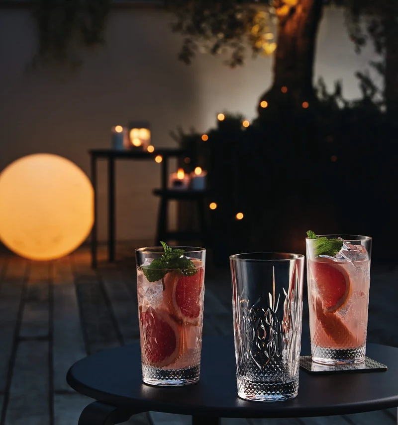 Set de verres long drink Bormioli Rocco - Highball - Stone - 49 cl - 6 pièces