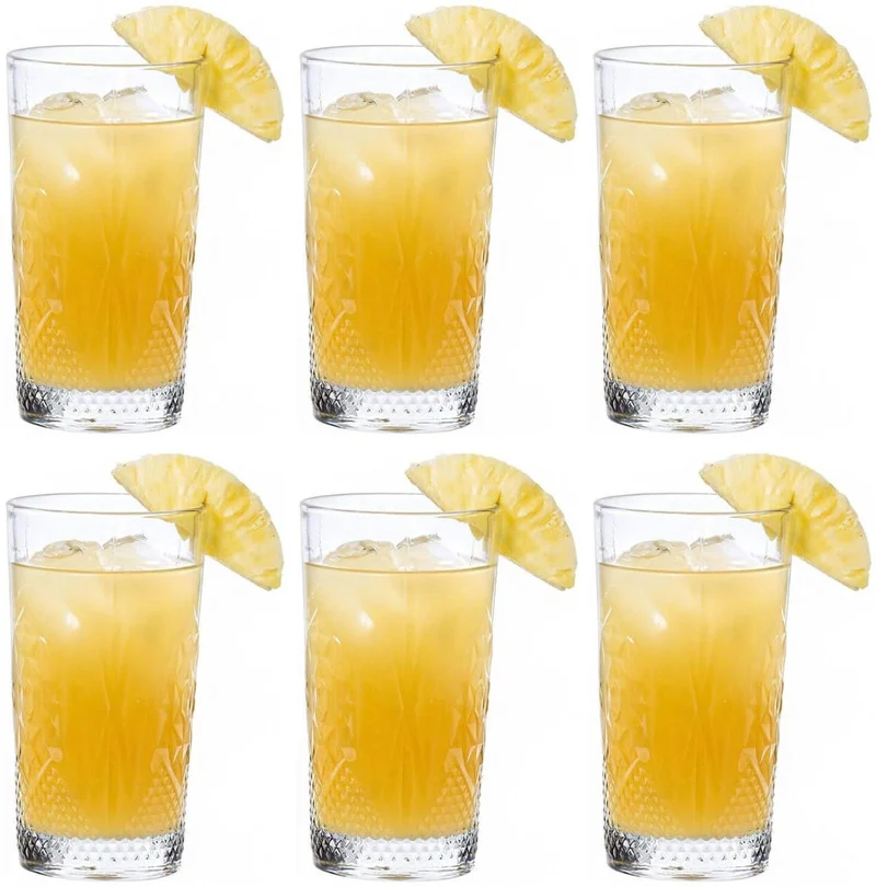 Set de verres long drink Bormioli Rocco - Highball - Stone - 49 cl - 6 pièces