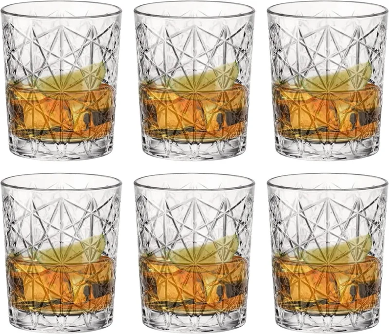 Set de verres a whisky Bormioli Rocco - Gobelet - Lounge - 390 ml - 6 pièces