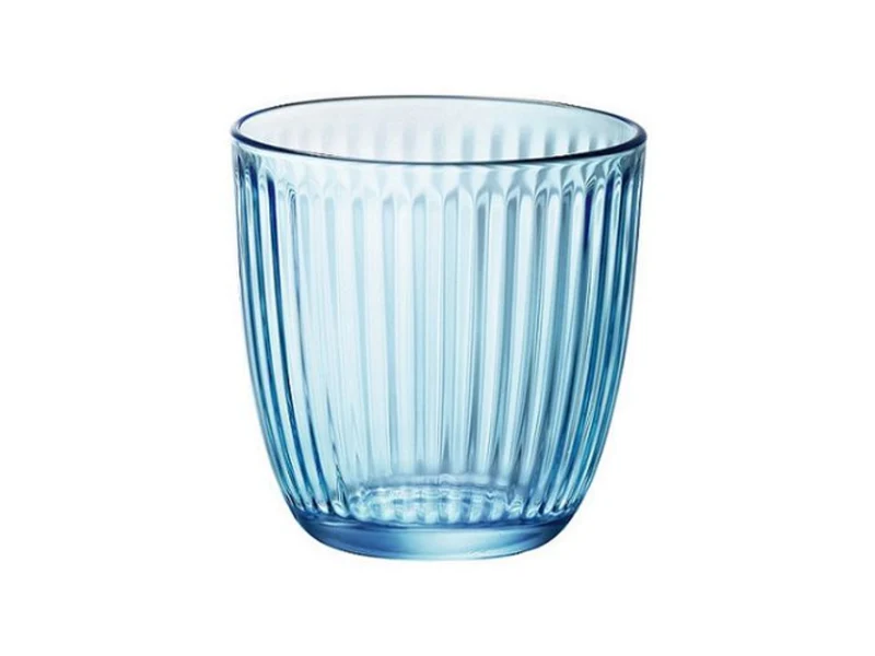 Ensemble de verres à eau Bormioli Rocco - Bleu - Line - 290 ml - 6 pièces