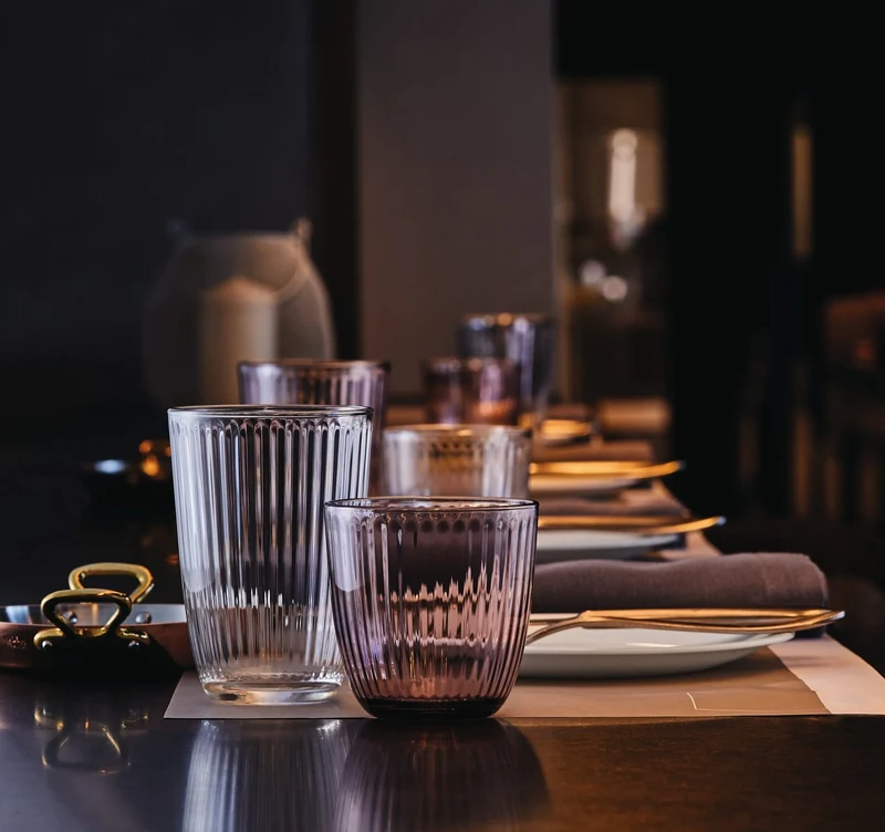 Ensemble de verres à eau Bormioli Rocco - Bleu - Line - 290 ml - 6 pièces