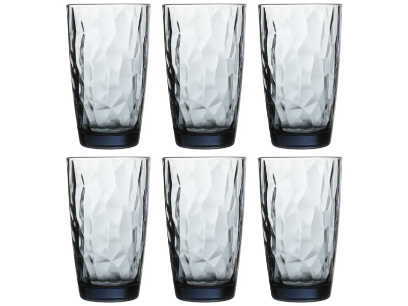 Set de verres à long drink Bormioli Rocco - Diamond - 470 ml - 6 pièces