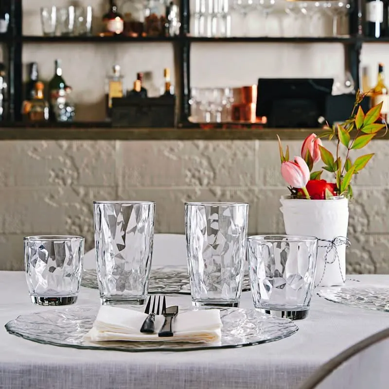 Set de verres a long drink Bormioli Rocco - Cocktail - Diamond - 47cl - 6 pièces