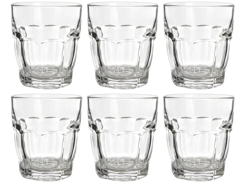 Ensemble de verres a eau Bormioli Rocco - Gobelet - Rock Bar - 27 cl - 6 pièces