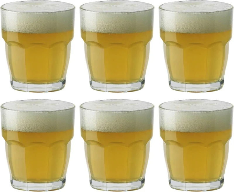 Ensemble de verres a eau Bormioli Rocco - Gobelet - Rock Bar - 27 cl - 6 pièces