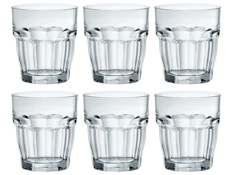 Ensemble de verres a eau Bormioli Rocco - Gobelet - Rock Bar - 215 ml - 6 pièces