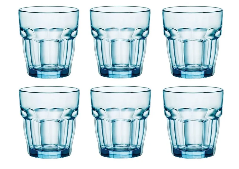 Ensemble de verres a eau Bormioli Rocco - Gobelet - Rock Bar - 27 cl - 6 pièces