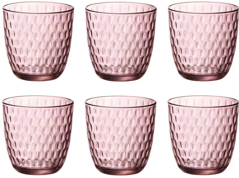 Ensemble de verres à eau Bormioli Rocco - Gobelet - Slot - 290 ml - 6 pièces