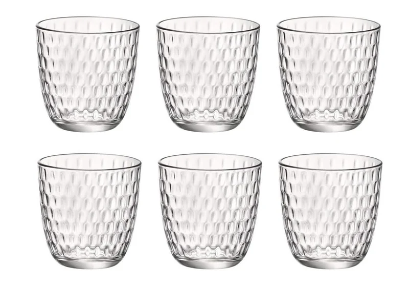 Ensemble de verres a eau Bormioli Rocco - Gobelet - Slot - 290 ml - 6 pièces