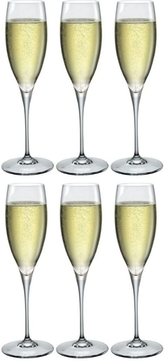 Set de verres à champagne Bormioli Rocco - Verres à champagne - 26 cl - 6 pièces