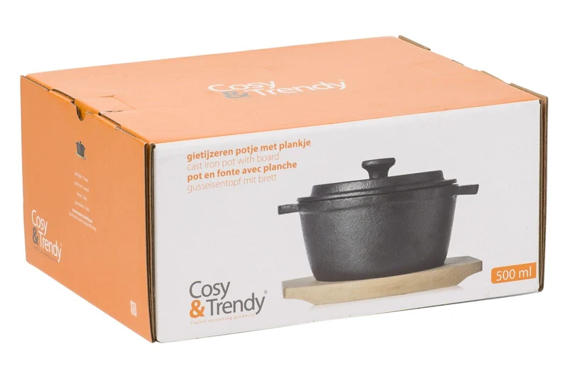 Ensemble de service Cosy & Trendy - Poêle en fonte - 13 cm - 500 ml - 2 pièces