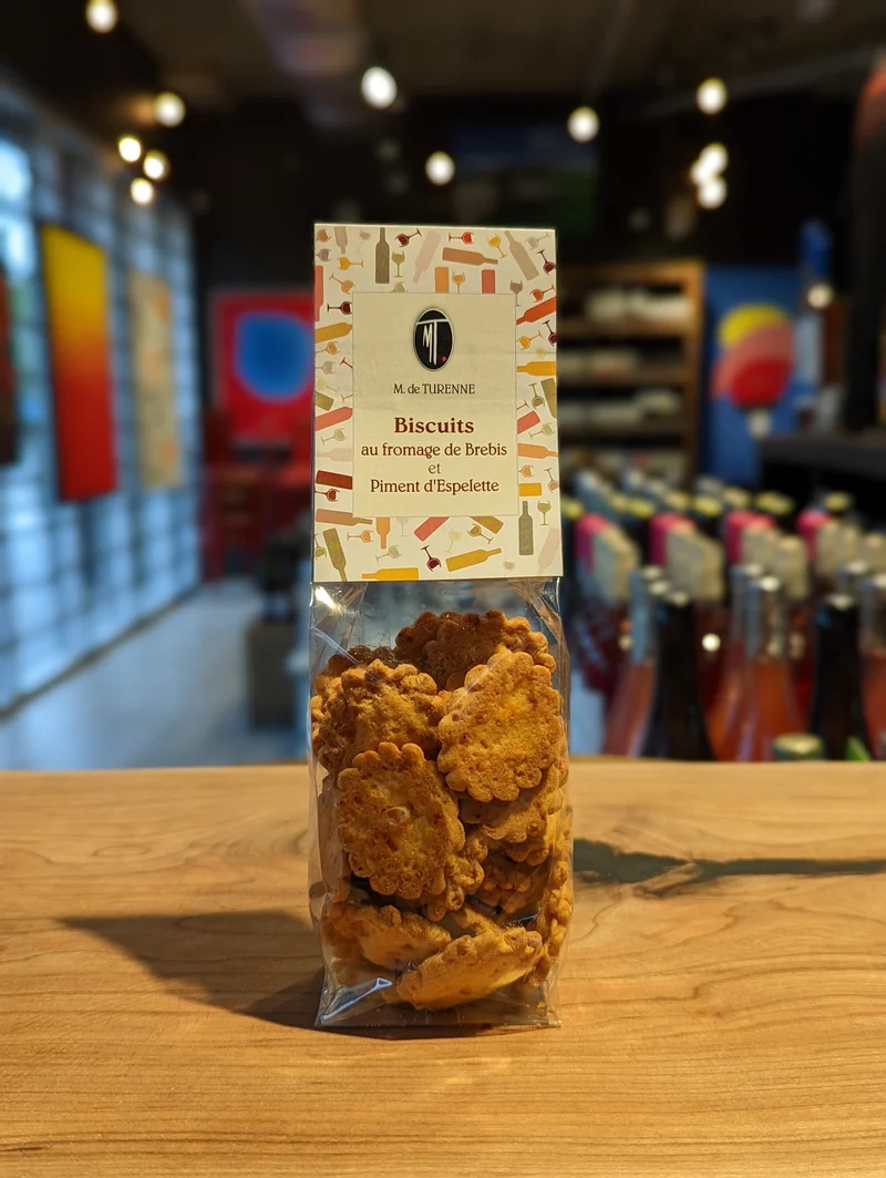 Biscuits au fromage de Brebis et Piment d’Espelette