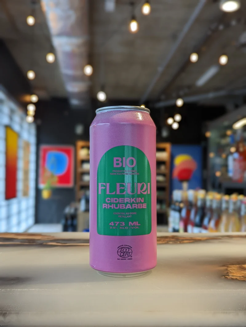 Fleuri Ciderkin Rhubarbe