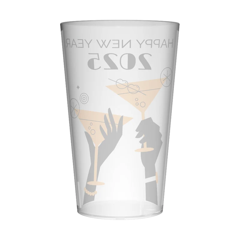 Gobelet personnalisé Nouvel An Tchin Tchin