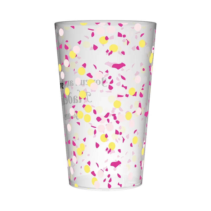 Gobelet personnalisé Anniversaire Confettis