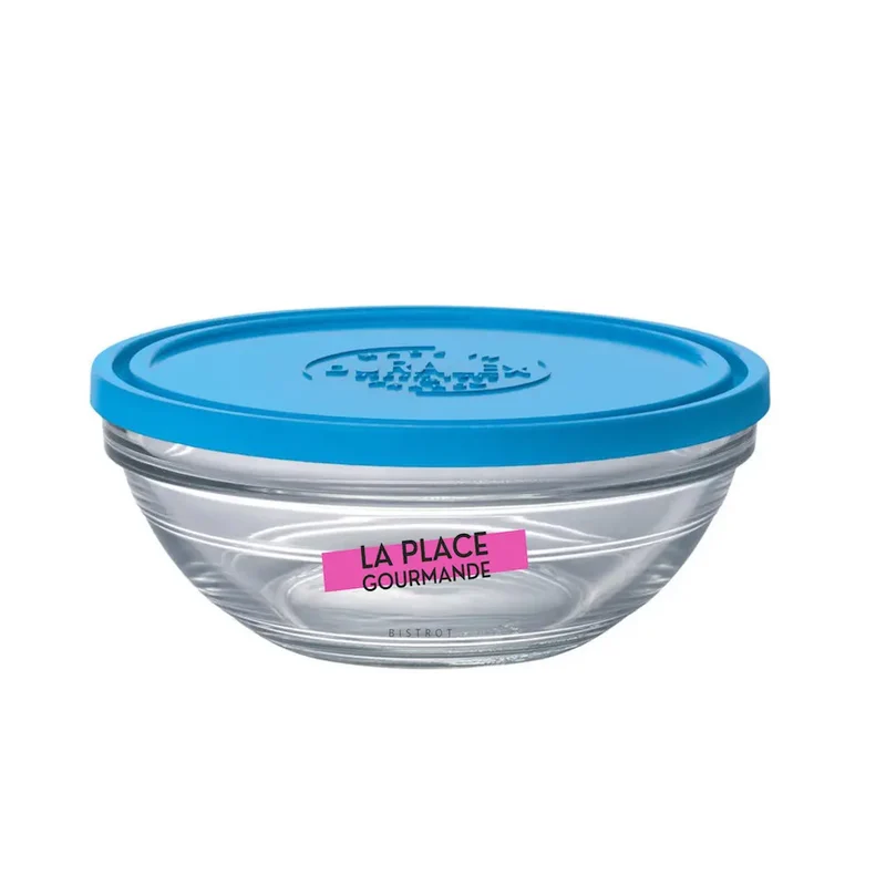 Bocal verre personnalisé - Boite ronde