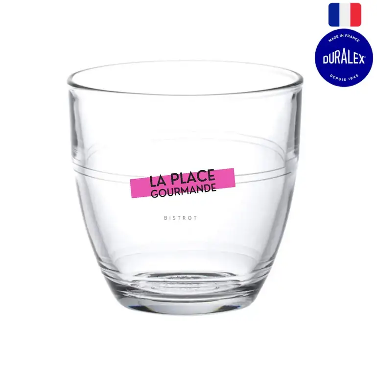 Verre à eau personnalisé - Duralex Gigogne 16cL