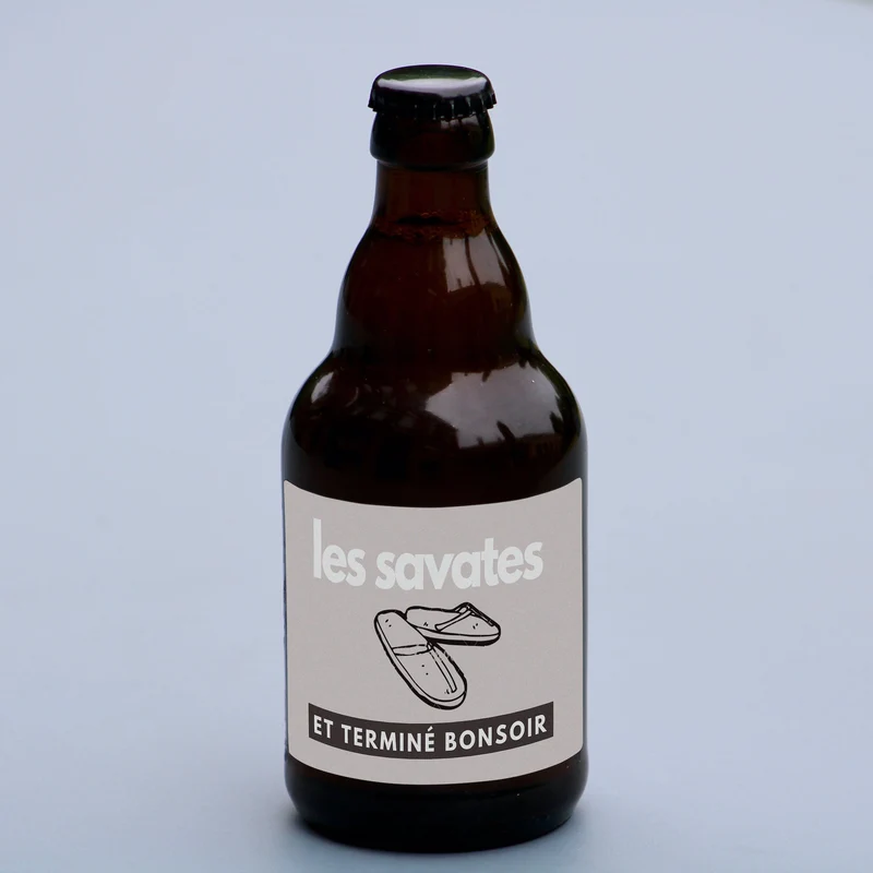 Bière départ à la retraite avec humour