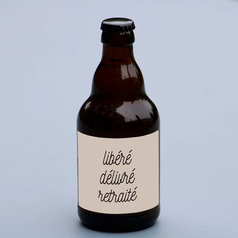 Bière libéré Délivré Retraité !