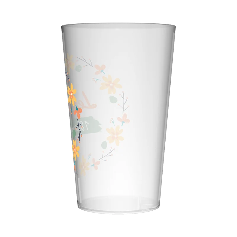 Gobelet personnalisé Anniversaire Floral