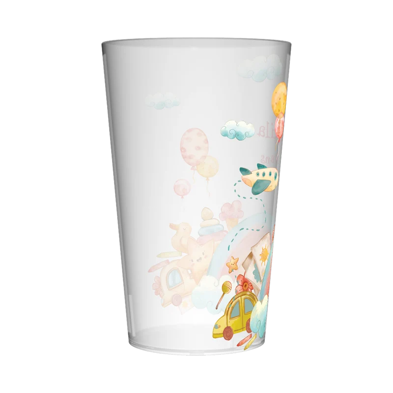 Gobelet personnalisé Anniversaire Arc en Ciel & Nuage