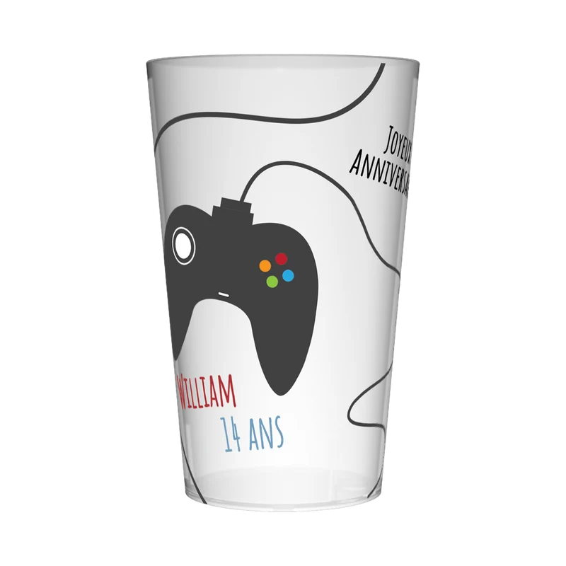 Gobelet personnalisé Anniversaire Manette