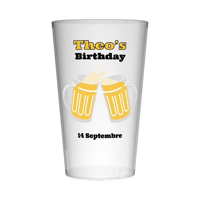Gobelet personnalisé Anniversaire Adulte