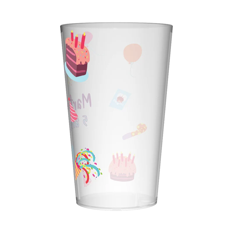 Gobelet personnalisé Anniversaire Sucrerie
