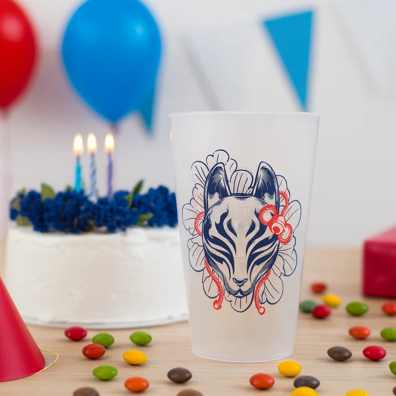 Gobelet personnalisé Anniversaire Inspiration d'Asie