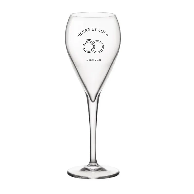 Flûte Efferfescente 15cL - Verre Champagne Personnalisé