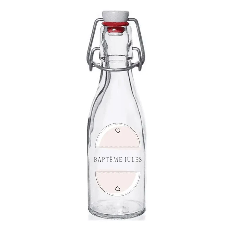 Bougie de baptême petite bouteille - Swing 12,5cL