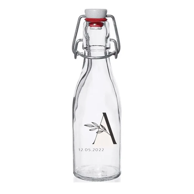 Bougie de mariage petite bouteille - Swing 12,5cL