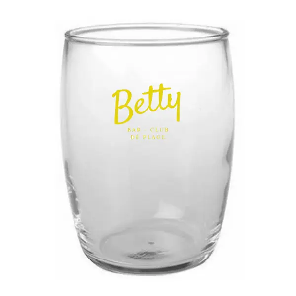 Contenant en verre pour bougie - Baril 16cL