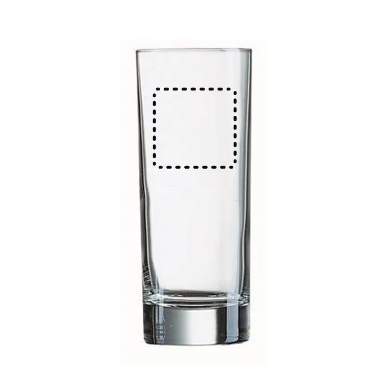 Verre a whisky personnalisé type tube - 20cL