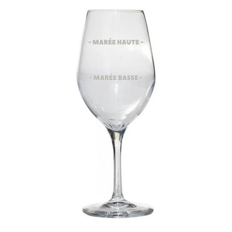 Verre à vin personnalisé Élégance 58cL