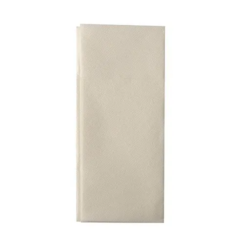 Pochettes à couverts. airlaid pliage 1/8 40 cm x 33 cm blanc (500 unités)
