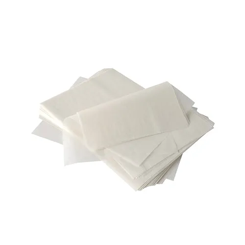 Papier anti-adhésif de protection "pure" 22 cm x 16 cm blanc . enduction cire de palme (10000 unités)