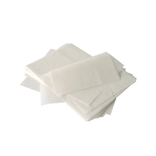 Papier anti-adhésif de protection "pure" 32 cm x 22 cm blanc . enduction cire de palme (5000 unités)