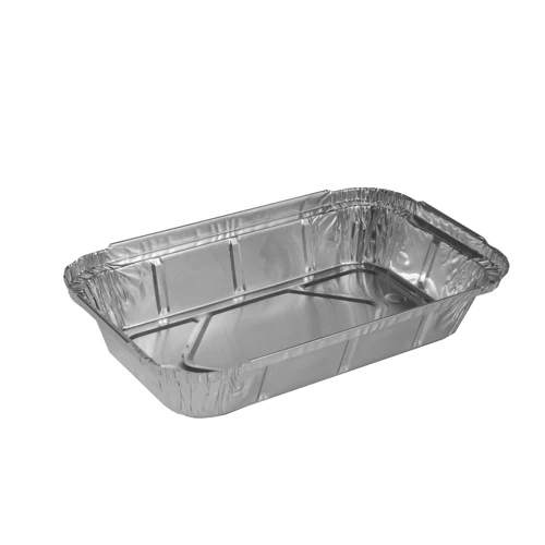 Plats, alu rectangulaire 650 ml 3,4 cm x 13 cm x 22 cm (1000 unités)